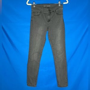 Mott and Bow Gray Skinny Jeans